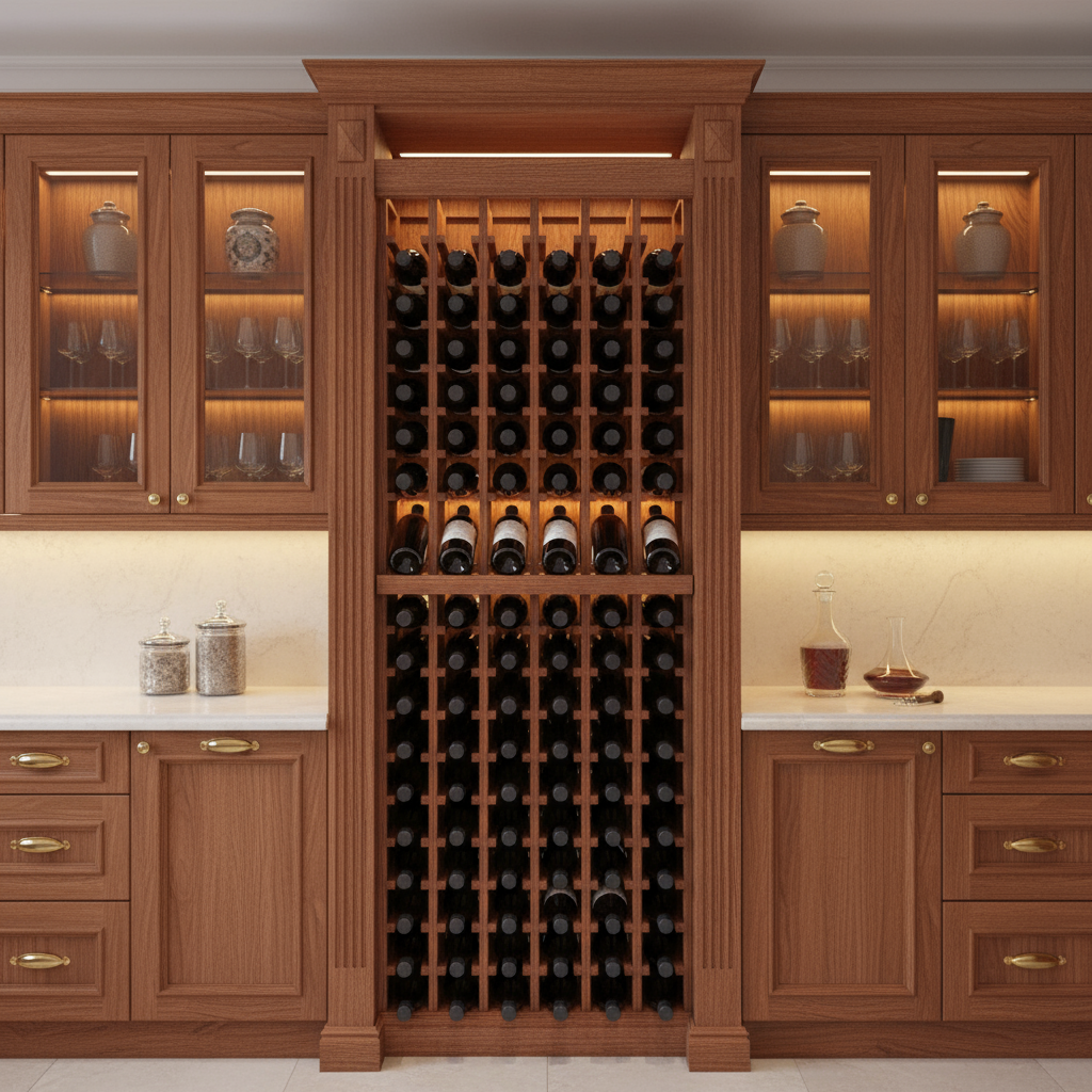 Classic Hardwood Wine Racks
